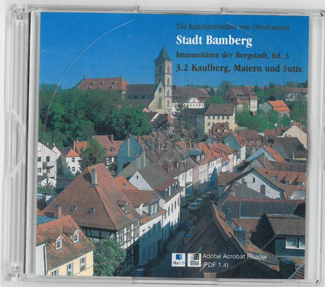 Immunitäten der Bergstadt Stadt Bamberg - Band 3.2, CD-ROM