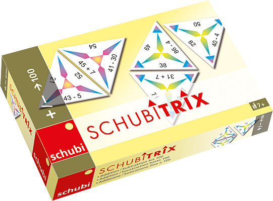 Schubitrix Mathematik: Addition und Subtraktion bis 100