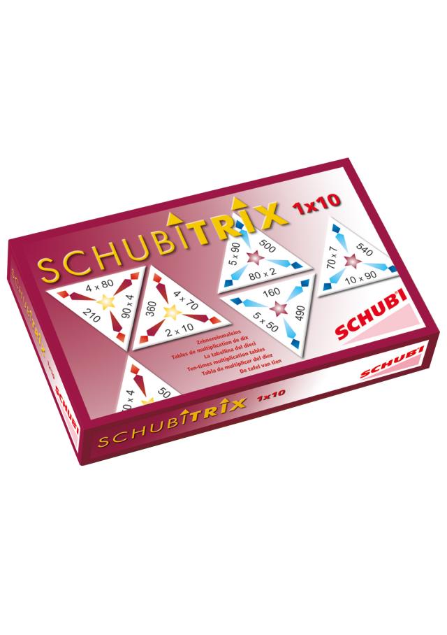 Schubitrix Mathematik: 1x10 (Zehnereinmaleins)
