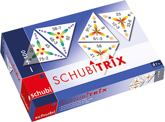 Schubitrix Mathematik: Subtraktion bis 100