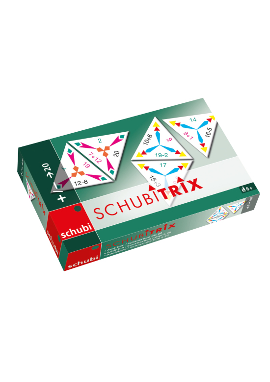 Schubitrix Mathematik: Addition und Subtraktion bis 20