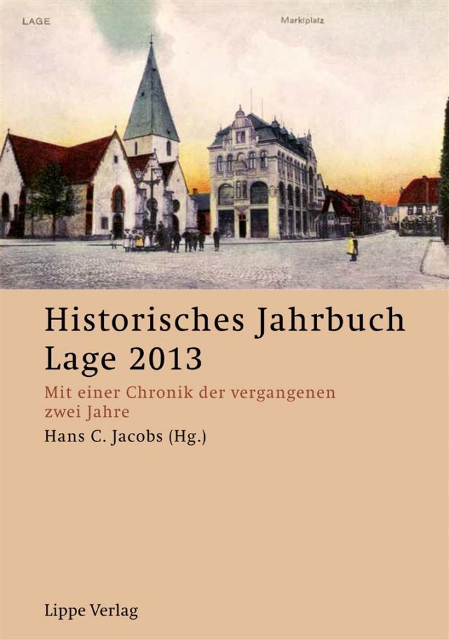 Historisches Jahrbuch Lage 2013