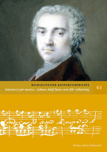 Intermezzi per musica - Johann Adolf Hasse zum 300. Geburtstag