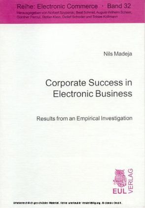 Corporate Success in Electronic Business