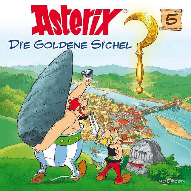 Asterix - CD. Hörspiele / 05: Asterix - Die goldene Sichel