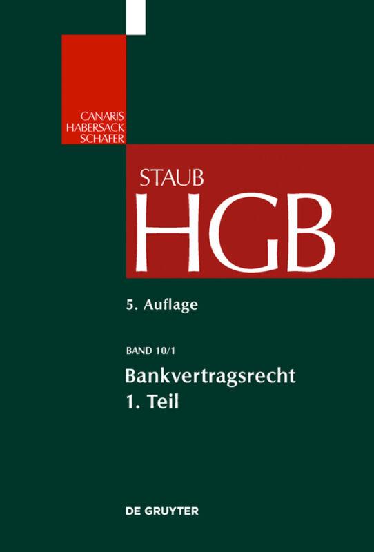 Handelsgesetzbuch / Bankvertragsrecht 1