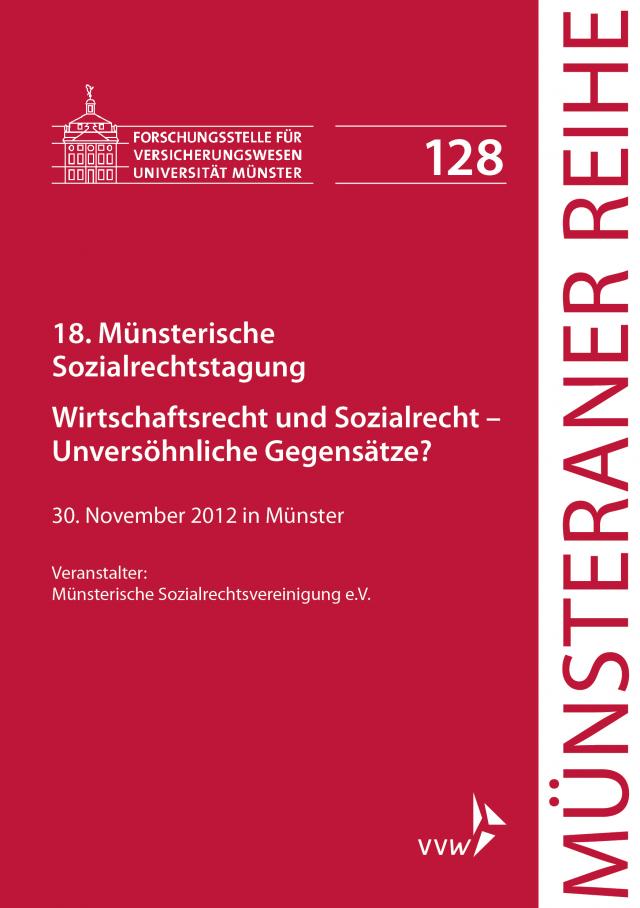 18. Münsterische Sozialrechtstagung