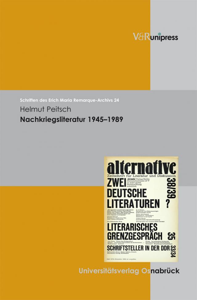 Nachkriegsliteratur 1945–1989