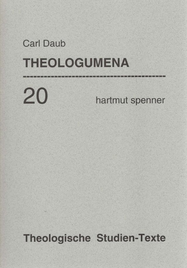 Theologumena (deutschsprachige Ausgabe)