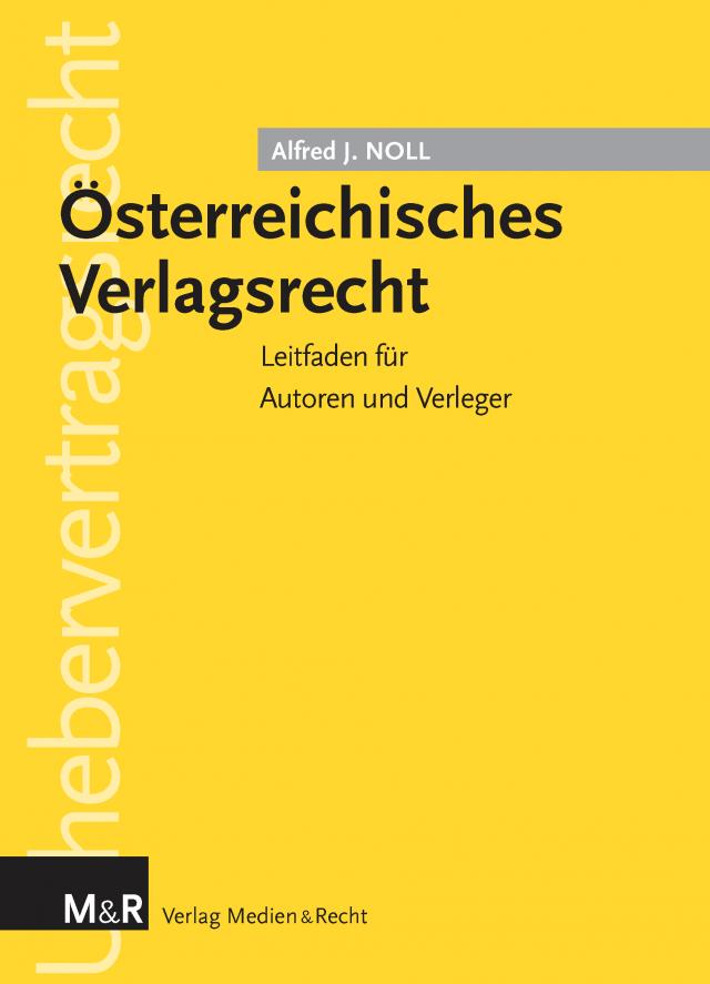 Österreichisches Verlagsrecht