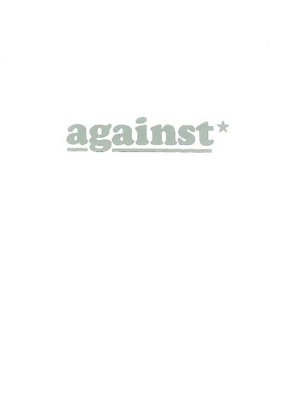 against within