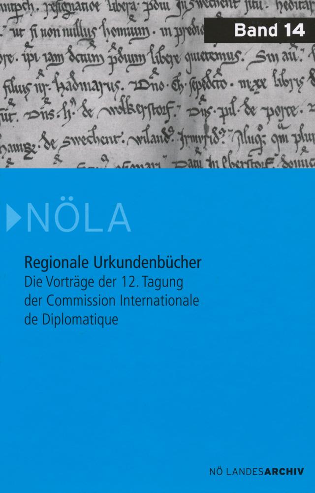 Regionale Urkundenbücher
