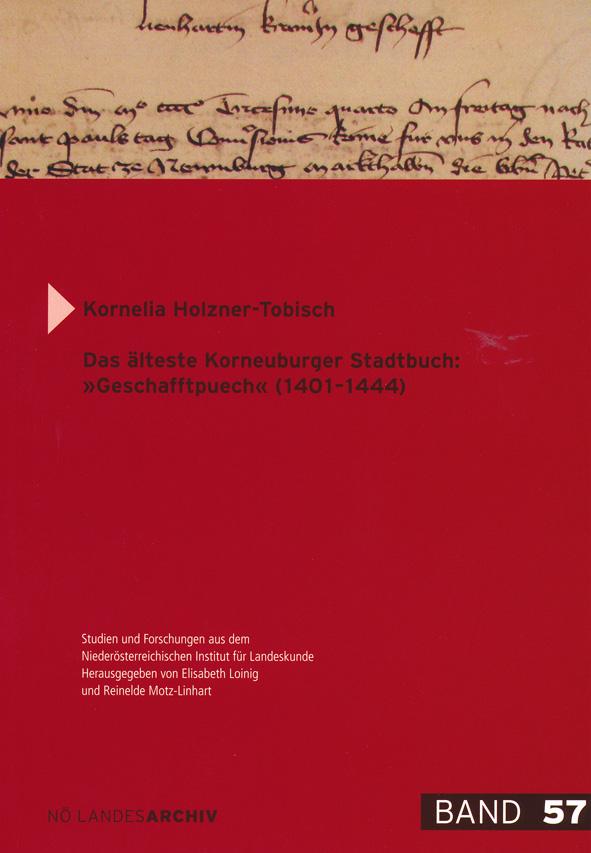 Das älteste Korneuburger Stadtbuch: 