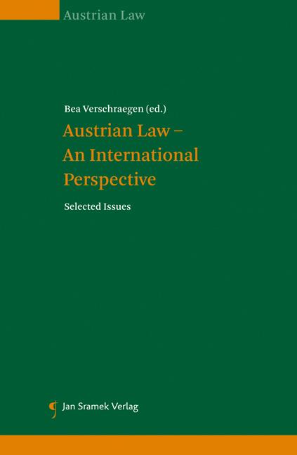 Austrian Law - An International Perspective