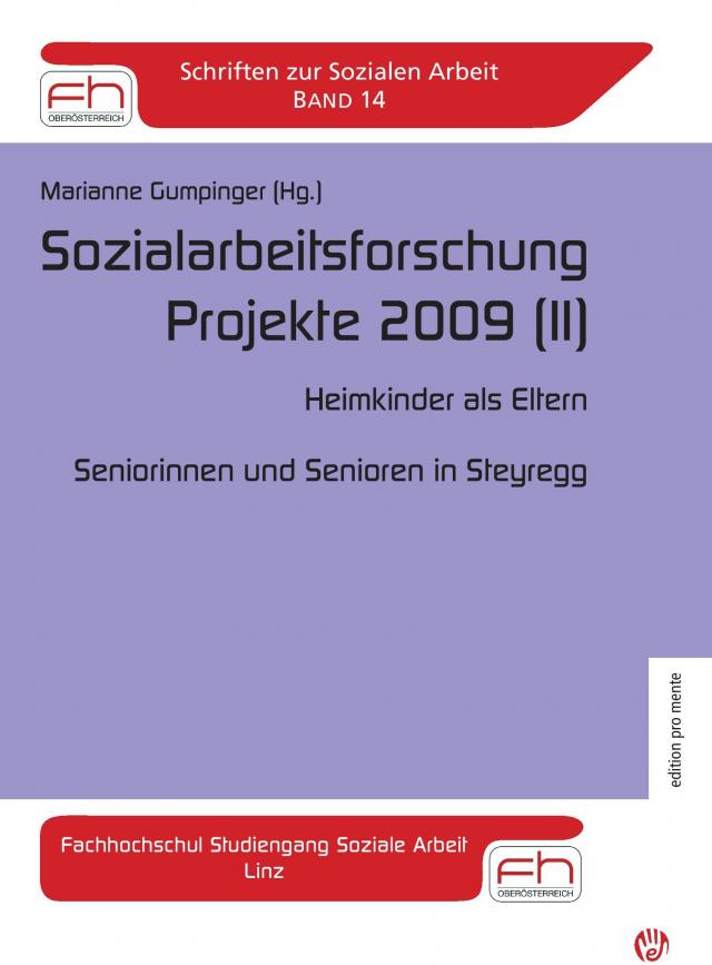 Sozialarbeitsforschung Projekte 2009 (II)