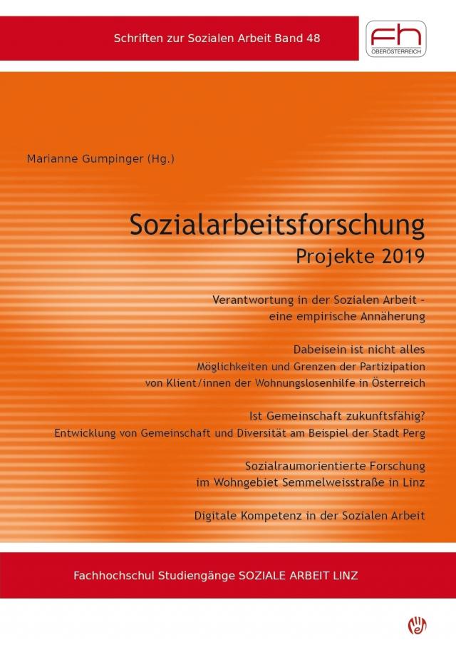 Sozialarbeitsforschung Projekte 2019