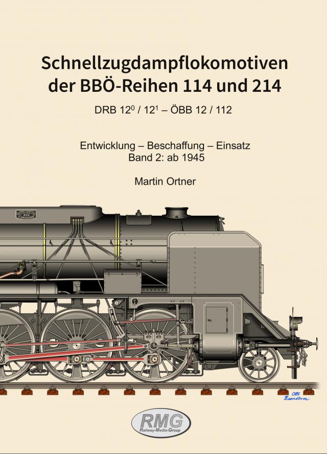 Österreichischen Schnellzugdampflokomotiven der Reihen 114 und 214
