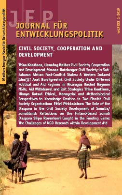 Journal für Entwicklungspolitik 1/2015