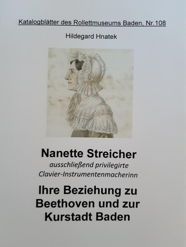 Nanette Streicher ausschließend privilegirte Clavier-Instrumentenmacherinn