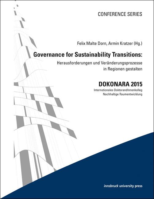 Governance for Sustainability Transitions