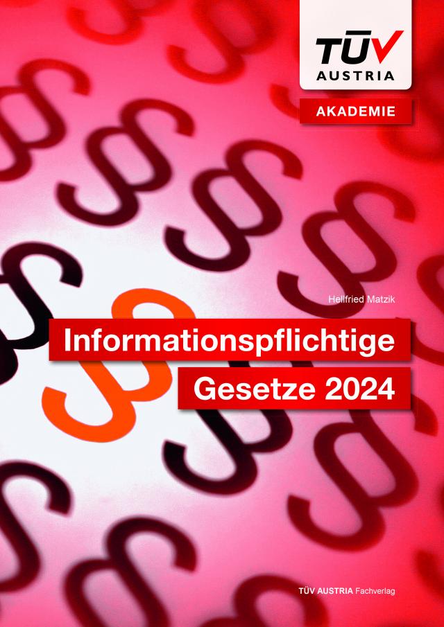 Informationspflichtige Gesetze 2024
