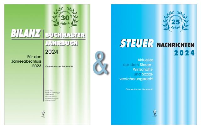 Serien-Paket: BILANZBUCHHALTER JAHRBUCH & STEUER NACHRICHTEN 2024 + Jubiläumsbonus-E-Book