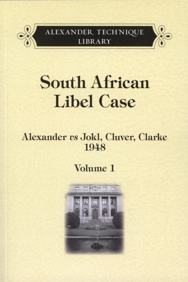 South African Libel Case vol. 1