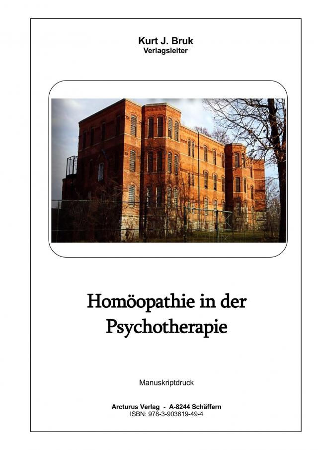 Homöopathie in der Psychotherapie