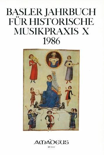 Basler Jahrbuch für Historische Musikpraxis / Bildung und Ausbildung in alter Musik