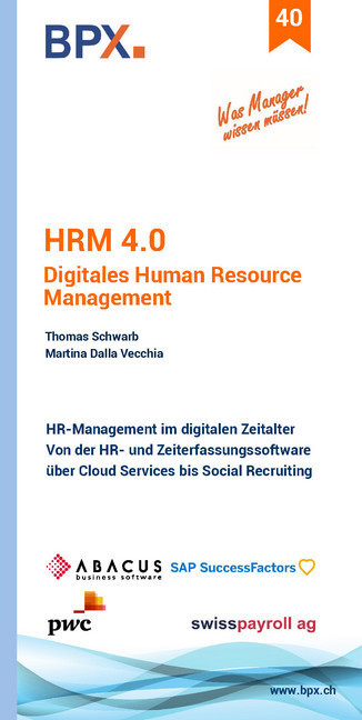 HRM 4.0 - Digitales Human Resource Management