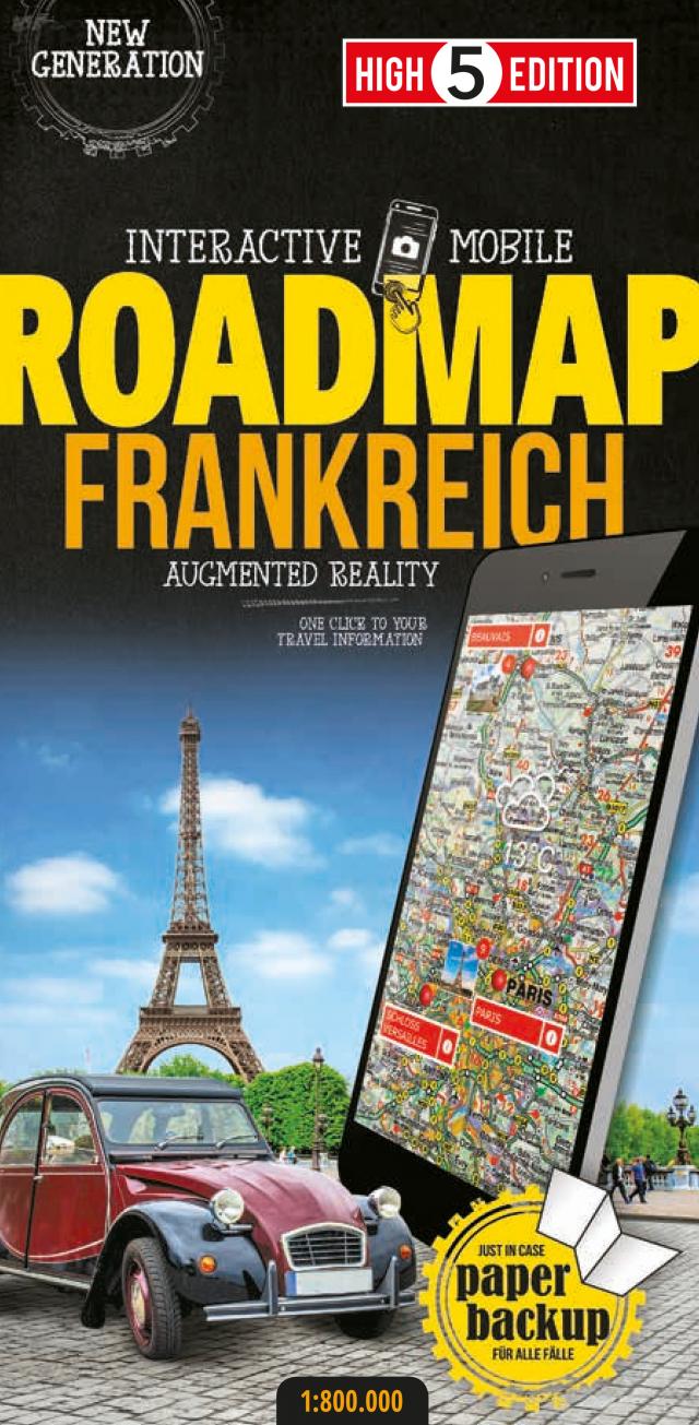 Interactive Mobile ROADMAP Frankreich