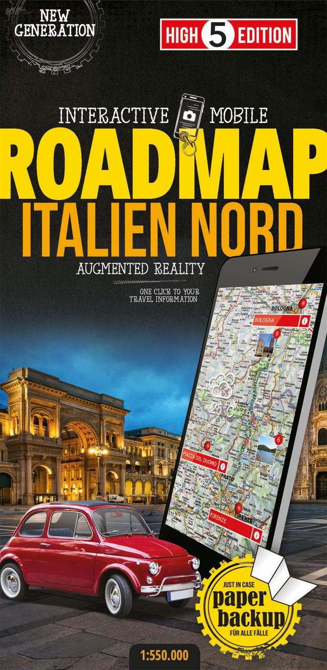 Interactive Mobile ROADMAP Italien Nord