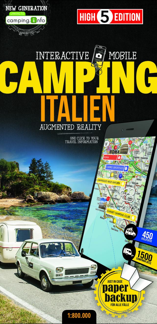 High 5 Edition Interactive Mobile CAMPINGMAP Italien