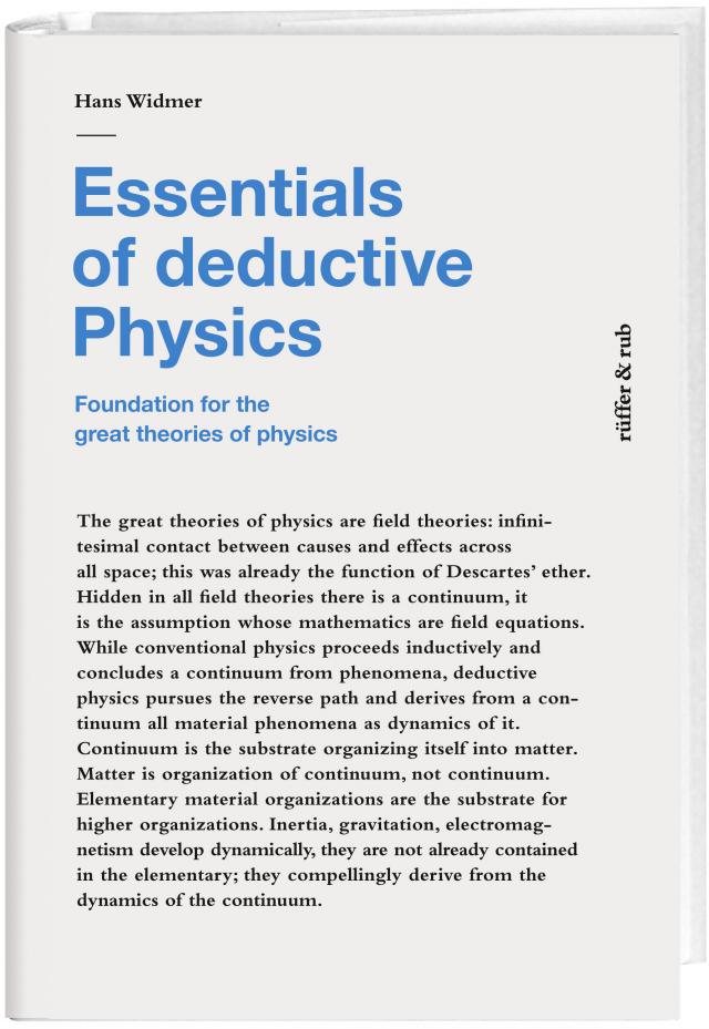 Essentials of deductive Physics