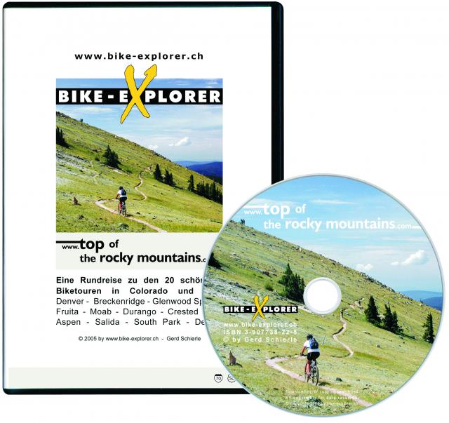 BIKE-EXPLORER Top of the Rocky Mountains, CD-ROM