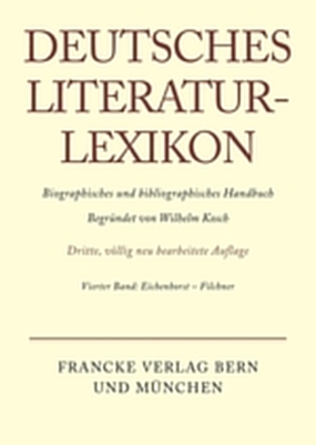Deutsches Literatur-Lexikon / Eichenhorst - Filchner