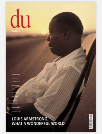 du - Zeitschrift für Kultur / Louis Armstrong