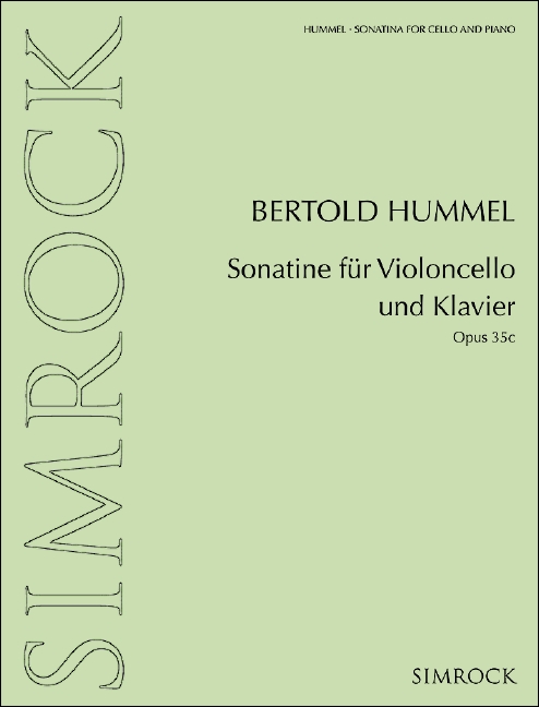 Sonatine für Violoncello und Klavier