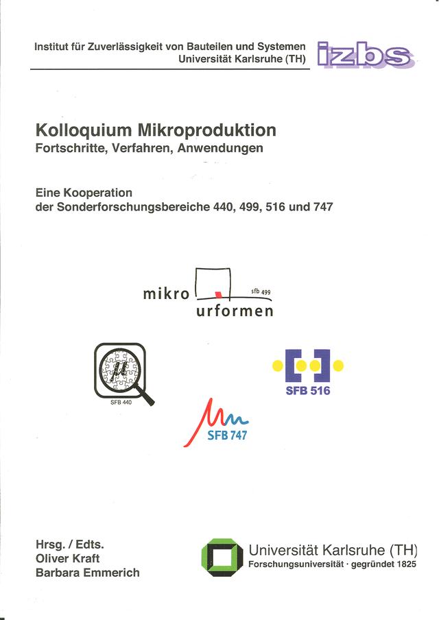 Kolloquium Mikroproduktion