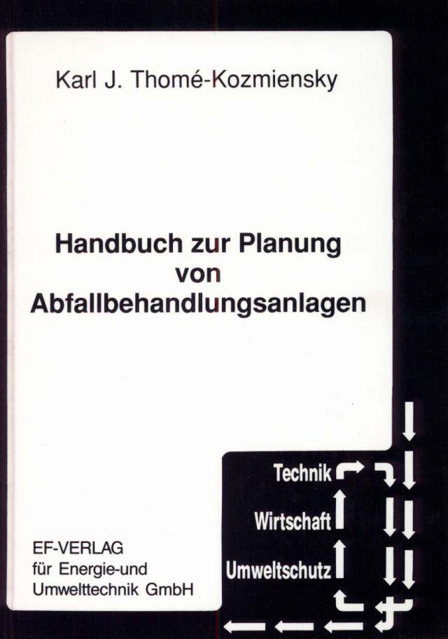 Handbuch zur Planung von Abfallbehandlungsanlagen