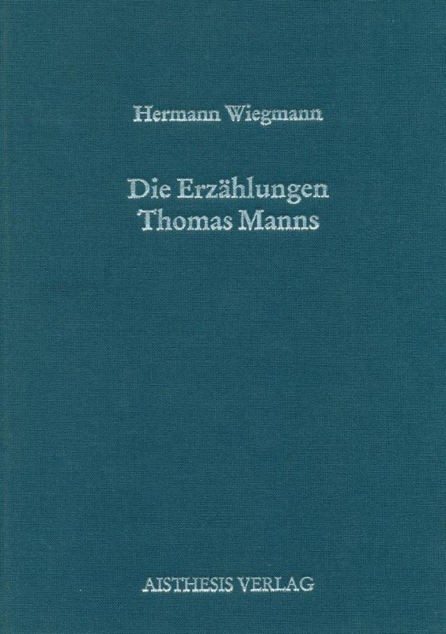 Die Erzählungen Thomas Manns