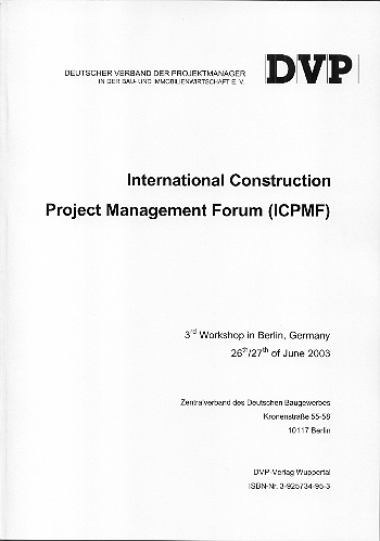 International Construction Project Management Forum (ICPMF)