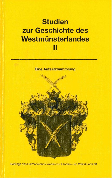 Studien zur Geschichte des Westmünsterlandes II