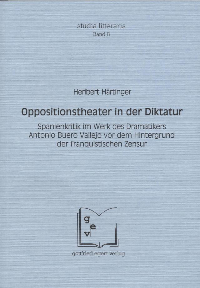 Oppositionstheater in der Diktatur