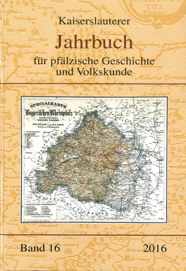 Kaiserslauterer Jahrbuch für pfälzische Geschichte und Volkskunde