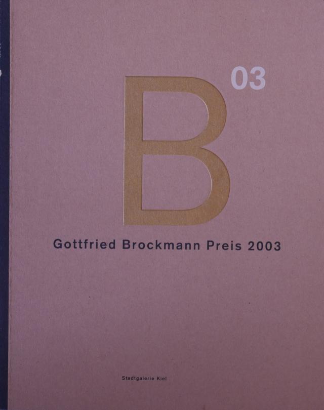 Gottfried Brockmann Preis 2003