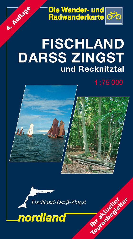 Deutsche Ostseeküste 05. Fischland, Darß, Zingst 1 : 75 000 und Recknitztal