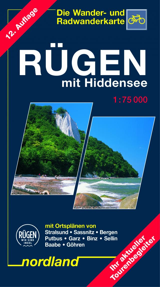 Deutsche Ostseeküste 06. Rügen mit Hiddensee 1 : 75 000