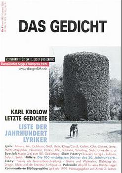 Das Gedicht. Zeitschrift /Jahrbuch für Lyrik, Essay und Kritik / DAS GEDICHT Nr. 7
