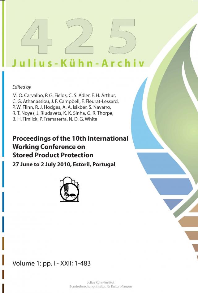 Proceedings of the 10th International Working Conference on Stored-Product Protection; Campinas, Lisboa. Vol. 1